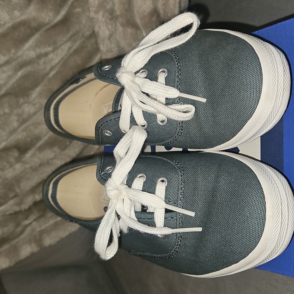 Keds Champion Solid Balsam Green Canvas Sneakers